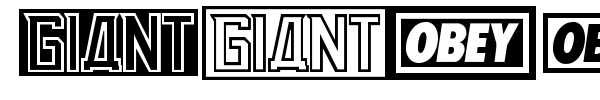Obey Series 2 font preview