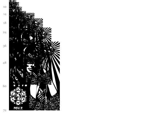 Obey Series 2 font waterfall