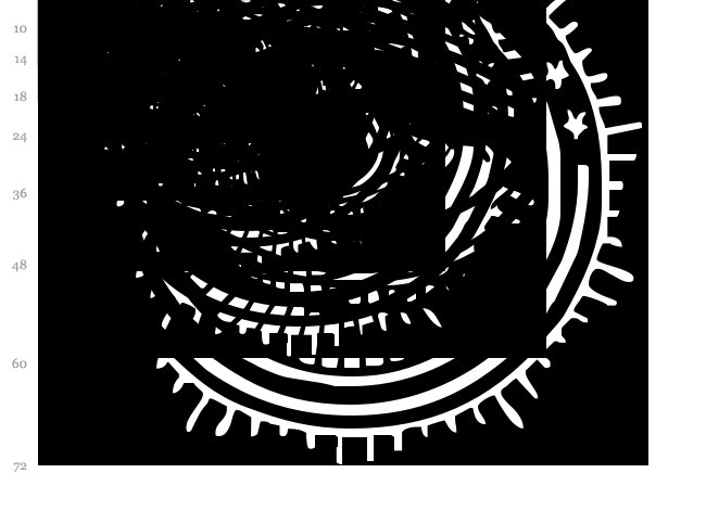 Obey Series 2 font waterfall