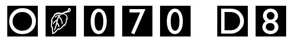 Omaha Dings font