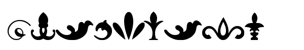 Ornaments font