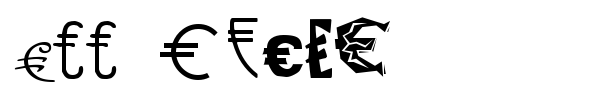 P22 Euros font