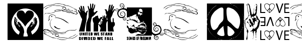 Peace Forever font
