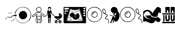 Pregnancy font
