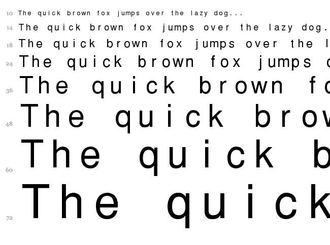 PW Thai Monospaced EG font waterfall