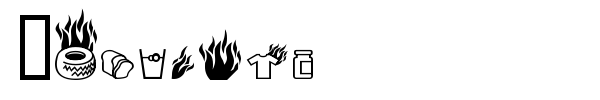 Pyrobats font