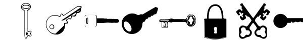 Samys Keys'N'Keys font