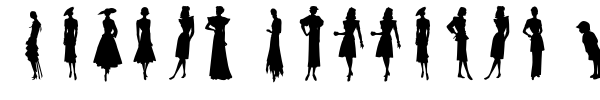 Sewing Patterns 2 font preview