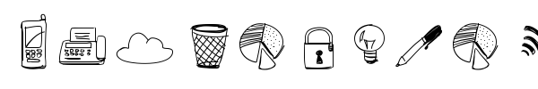 Sketch Icons font