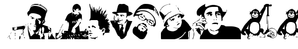 Stencilddtown font