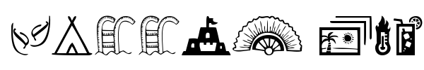 Summer Icons font