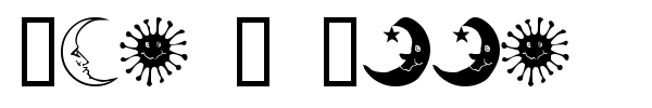 Sun N Moon font