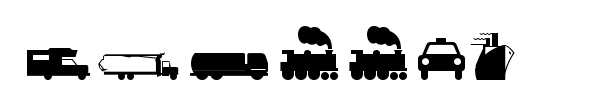 Traffic font