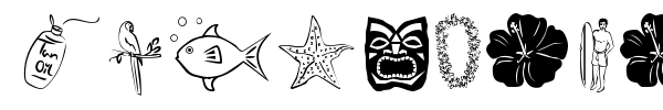 Tropicana BV font