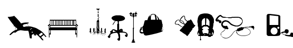 WC Sold Out D Bta font preview