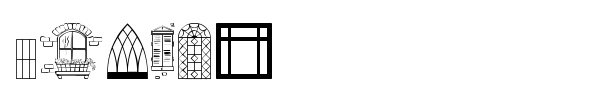 Window font