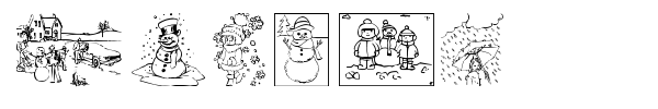 Winter font