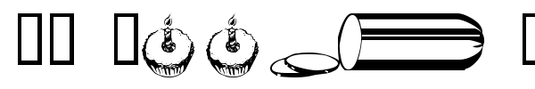 WM Food 2 font preview