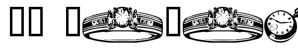 WM Jewelry font