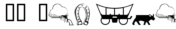 WM Western 1 font