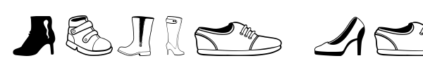 Women And Shoes font
