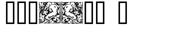 Woodcut 1 font