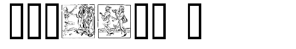 Woodcut 2 font