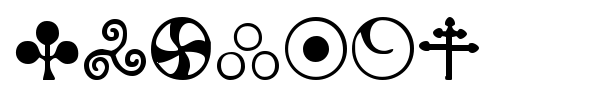 Zymbols font