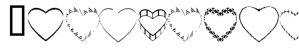4YEOhearts font