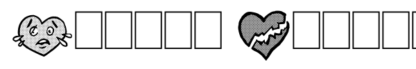 Broken Hearts font