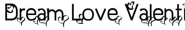 Dream Love Valentine font