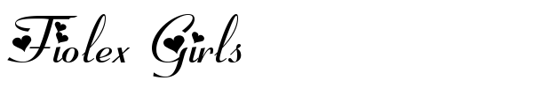 Fiolex Girls font
