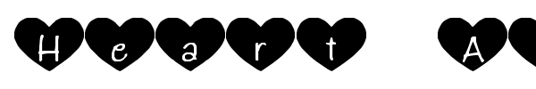 Heart Attack font