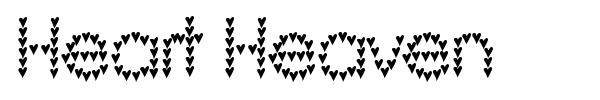 Heart Heaven font