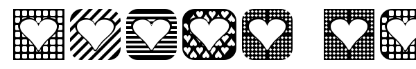Heart Things 2 font
