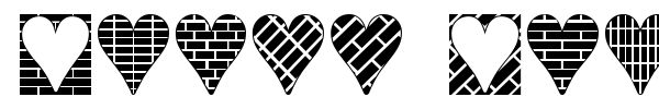 Heart Things 3 font