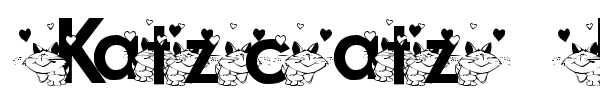 Katzcatz KG font