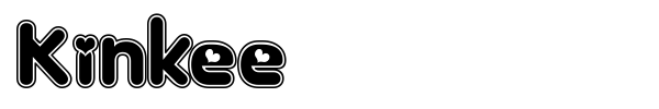 Kinkee font