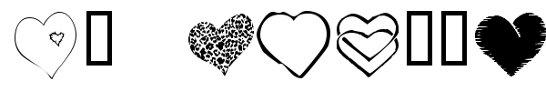 KR Heartfelt font