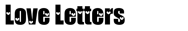 Love Letters font