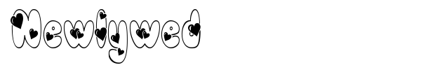 Newlywed font