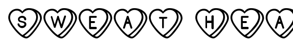 Sweat Hearts BV font