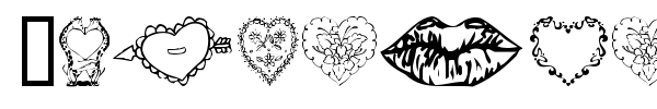 Valentine font
