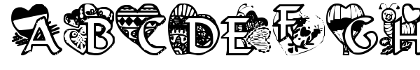Valentine Hearts font