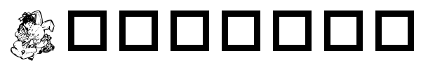 Destiny's Easter Dings font
