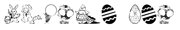 Easter Art font