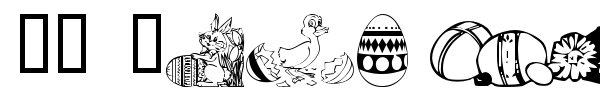 WM Easter 1 font