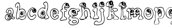 CF Little Monsters font
