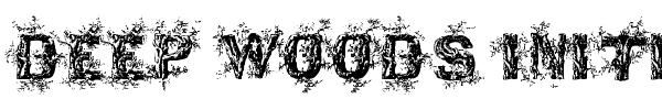 Deep Woods Initials font