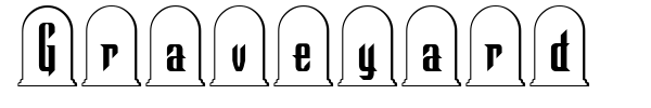 Graveyard font